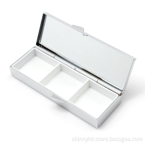 Shinny Gifts Best Traveling Gifts Promo Gifts Metal Pill Box Wholesale Pill Box